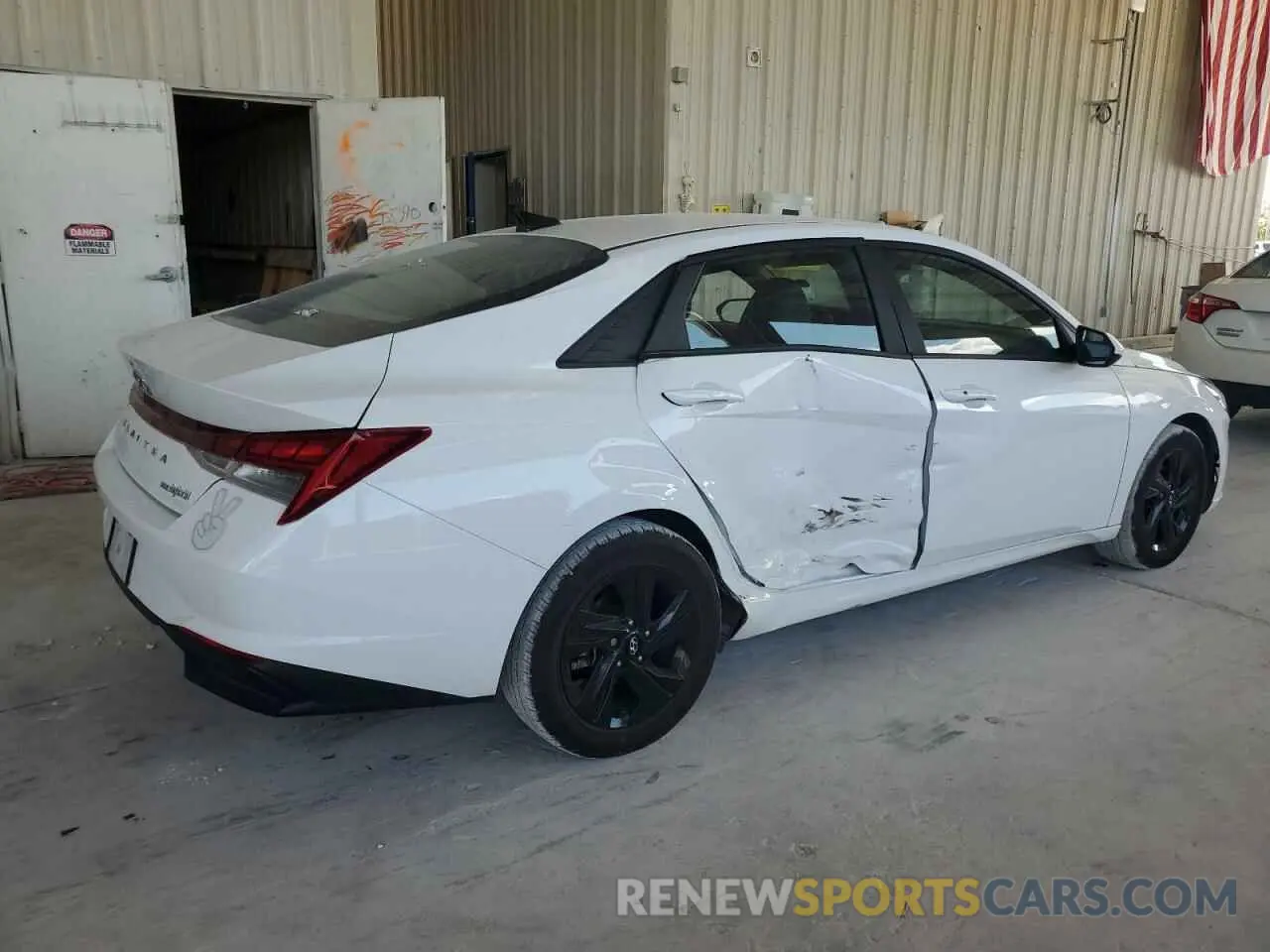 3 Photograph of a damaged car KMHLM4AJ1PU054132 HYUNDAI ELANTRA 2023