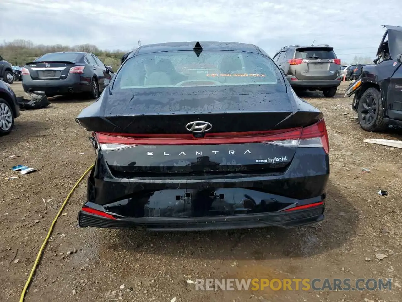6 Photograph of a damaged car KMHLM4AJ1PU087857 HYUNDAI ELANTRA 2023