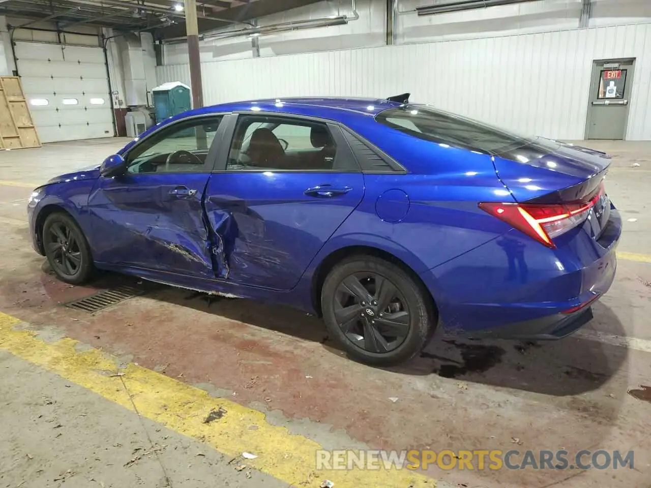 2 Фотография поврежденного автомобиля KMHLM4AJ2PU034231 HYUNDAI ELANTRA 2023