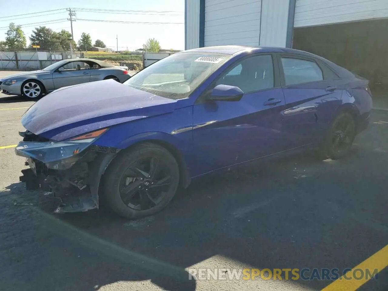 1 Photograph of a damaged car KMHLM4AJ2PU055077 HYUNDAI ELANTRA 2023