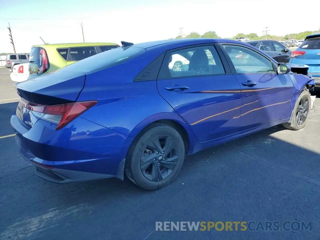 3 Photograph of a damaged car KMHLM4AJ2PU055077 HYUNDAI ELANTRA 2023