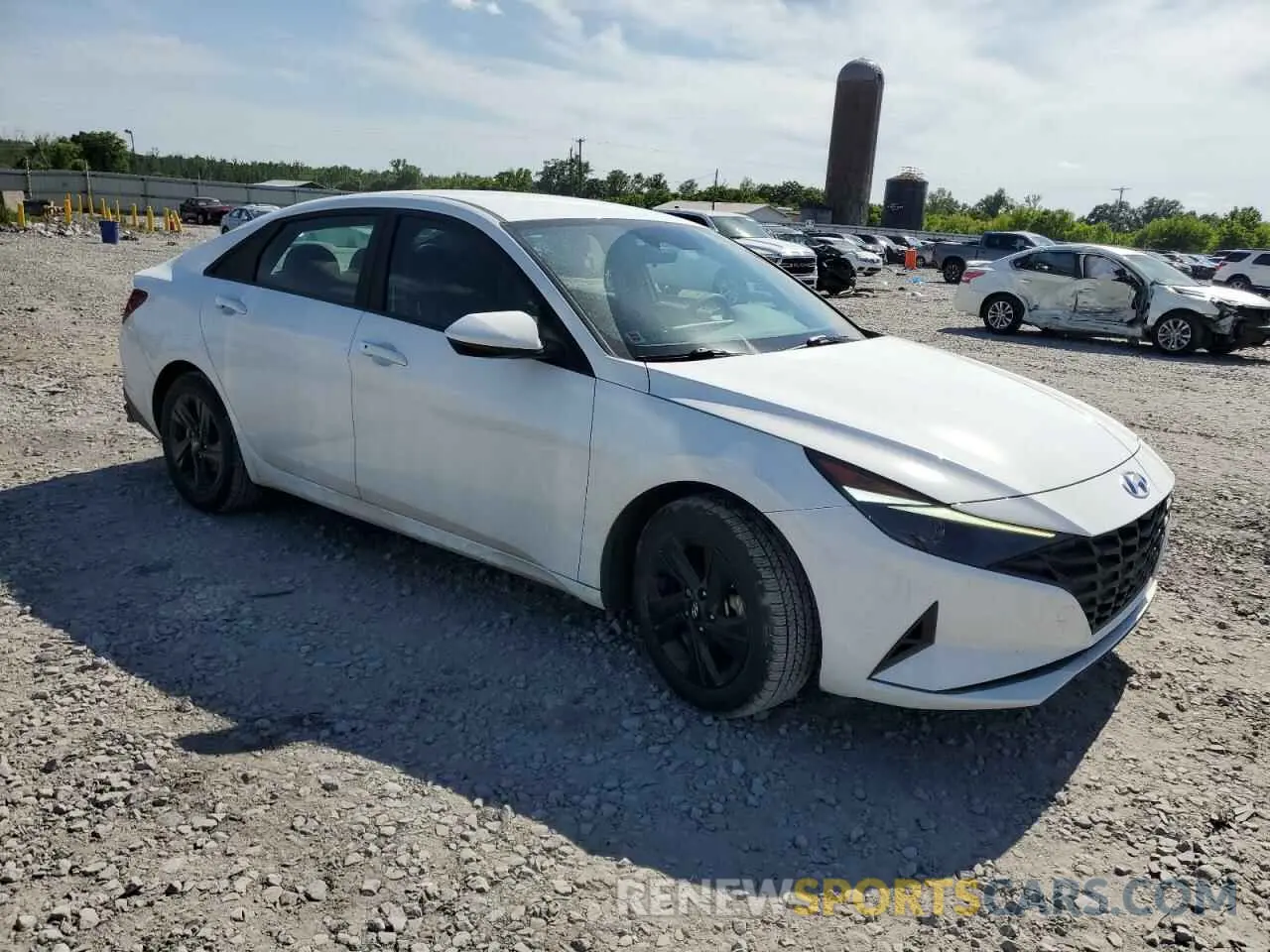 4 Photograph of a damaged car KMHLM4AJ3PU038238 HYUNDAI ELANTRA 2023