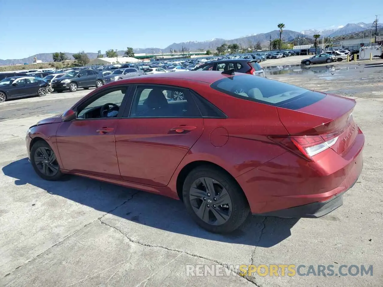 2 Photograph of a damaged car KMHLM4AJ3PU070008 HYUNDAI ELANTRA 2023
