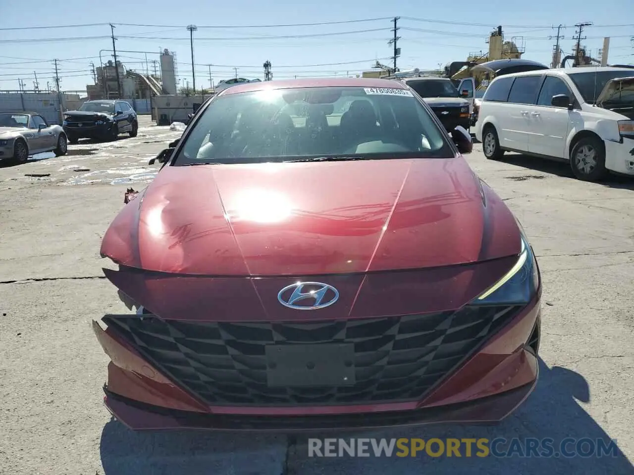 5 Photograph of a damaged car KMHLM4AJ3PU070008 HYUNDAI ELANTRA 2023