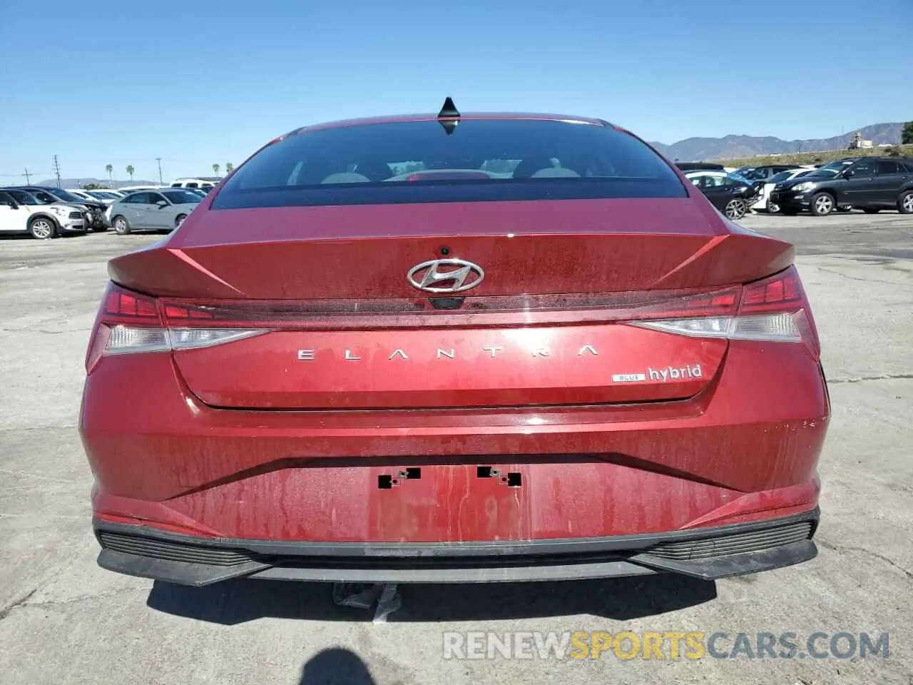 6 Photograph of a damaged car KMHLM4AJ3PU070008 HYUNDAI ELANTRA 2023
