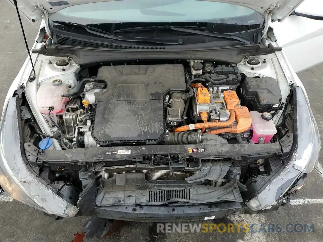 12 Photograph of a damaged car KMHLM4AJ3PU078240 HYUNDAI ELANTRA 2023