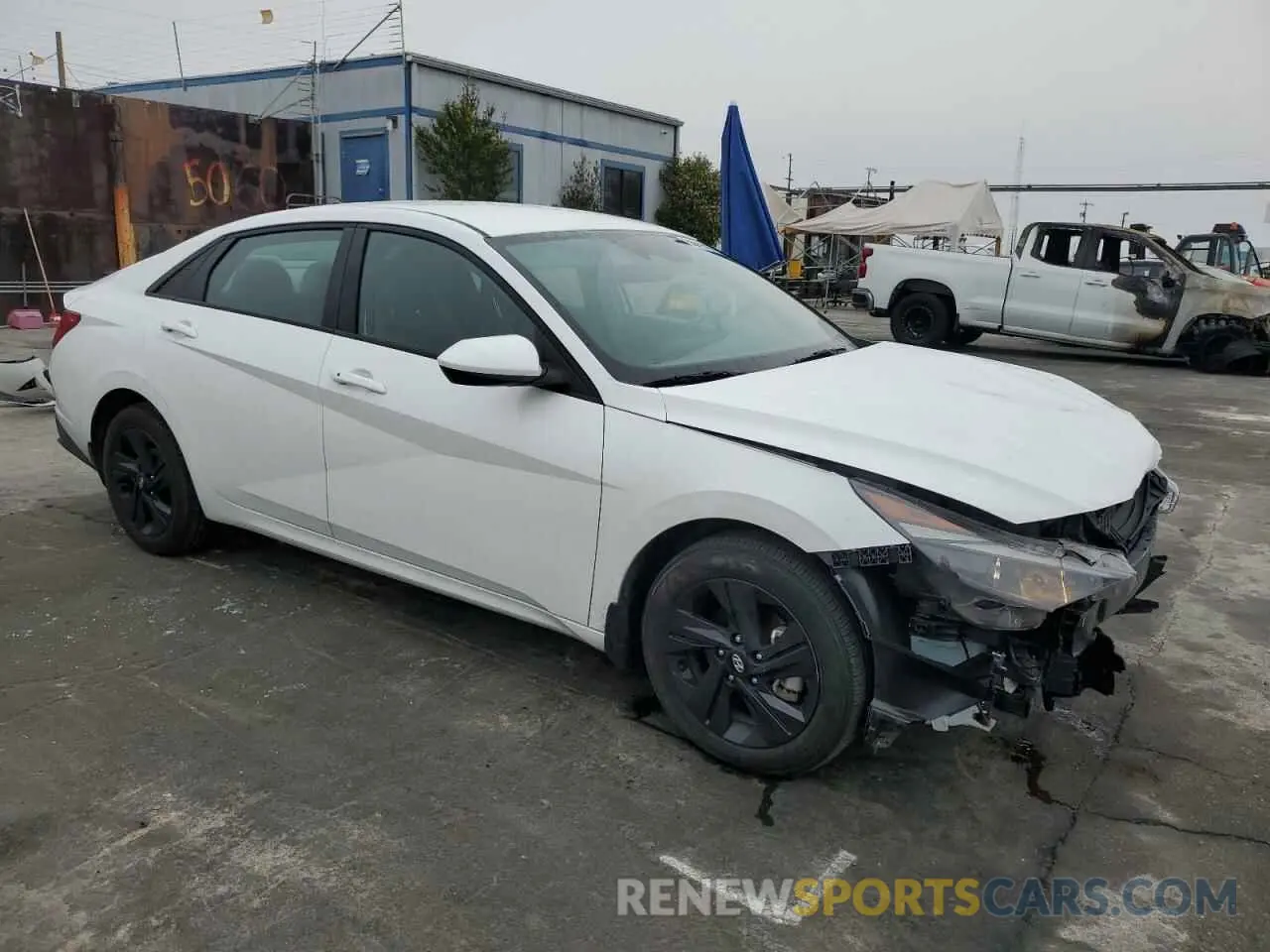 4 Photograph of a damaged car KMHLM4AJ3PU078240 HYUNDAI ELANTRA 2023