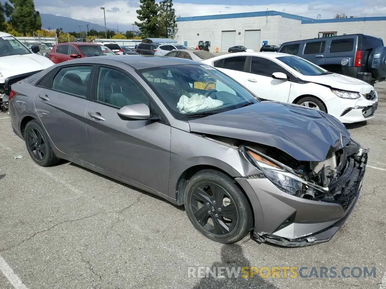 4 Photograph of a damaged car KMHLM4AJ5PU034031 HYUNDAI ELANTRA 2023