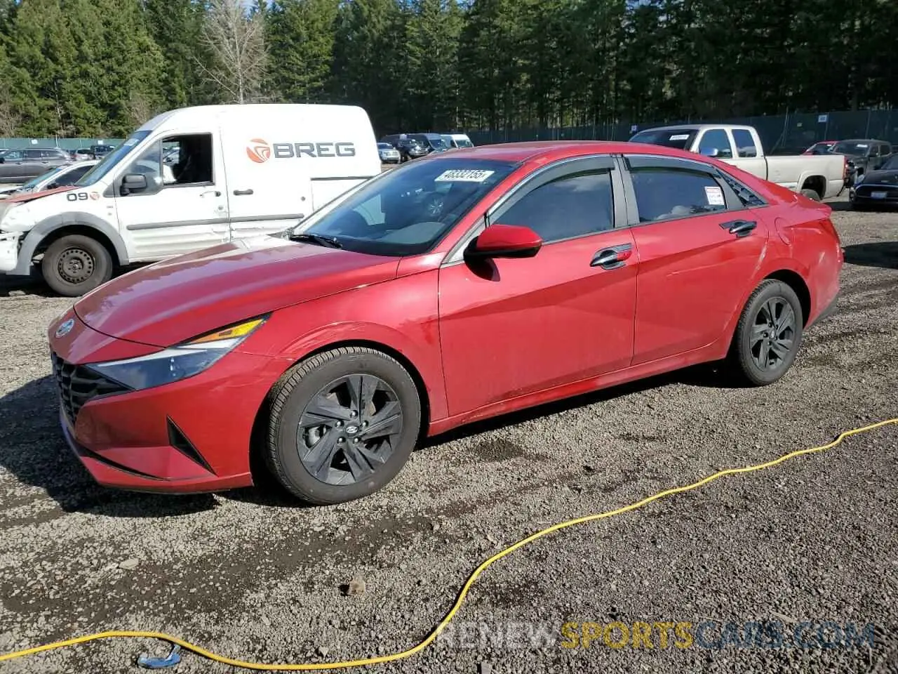 1 Photograph of a damaged car KMHLM4AJ5PU041934 HYUNDAI ELANTRA 2023