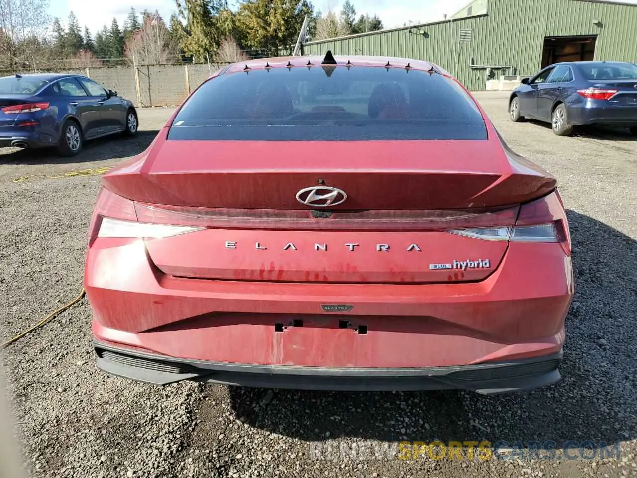6 Photograph of a damaged car KMHLM4AJ5PU041934 HYUNDAI ELANTRA 2023