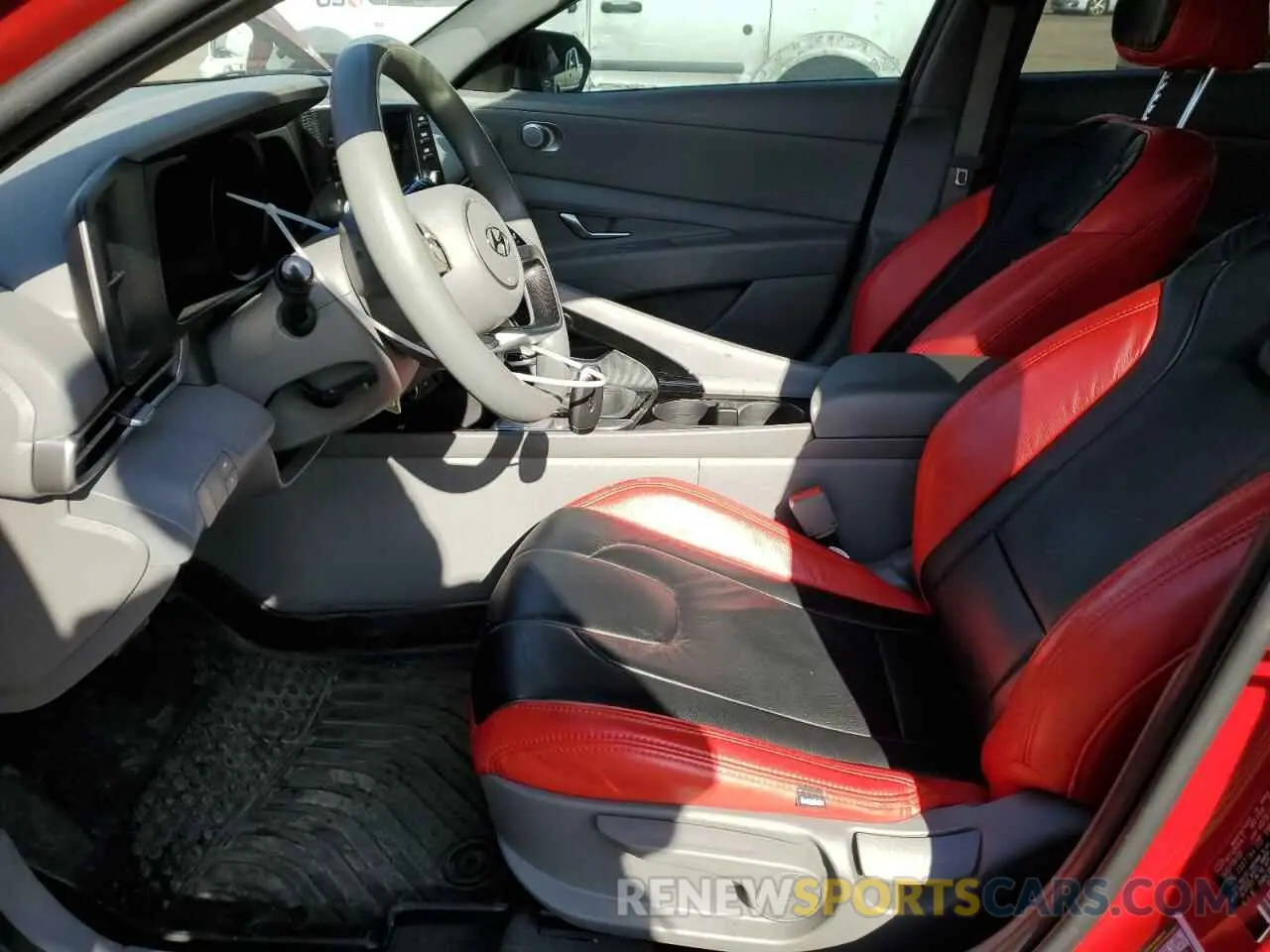 7 Photograph of a damaged car KMHLM4AJ5PU041934 HYUNDAI ELANTRA 2023
