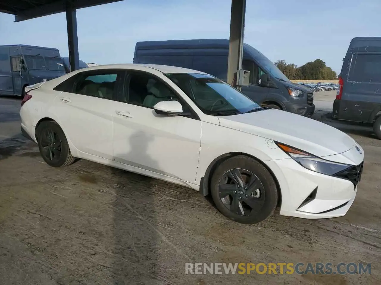 4 Photograph of a damaged car KMHLM4AJ5PU059740 HYUNDAI ELANTRA 2023