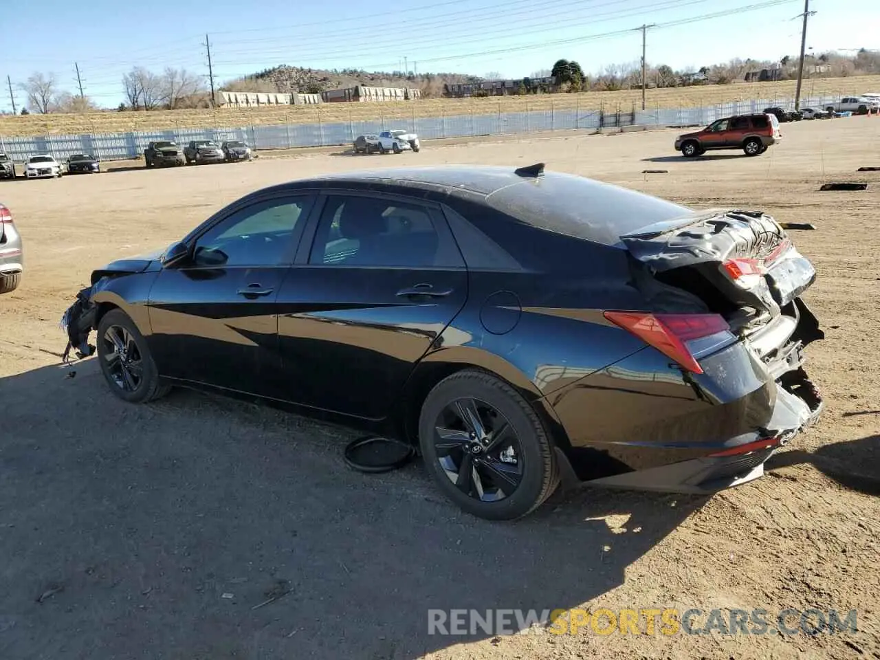 2 Photograph of a damaged car KMHLM4AJ7PU039117 HYUNDAI ELANTRA 2023