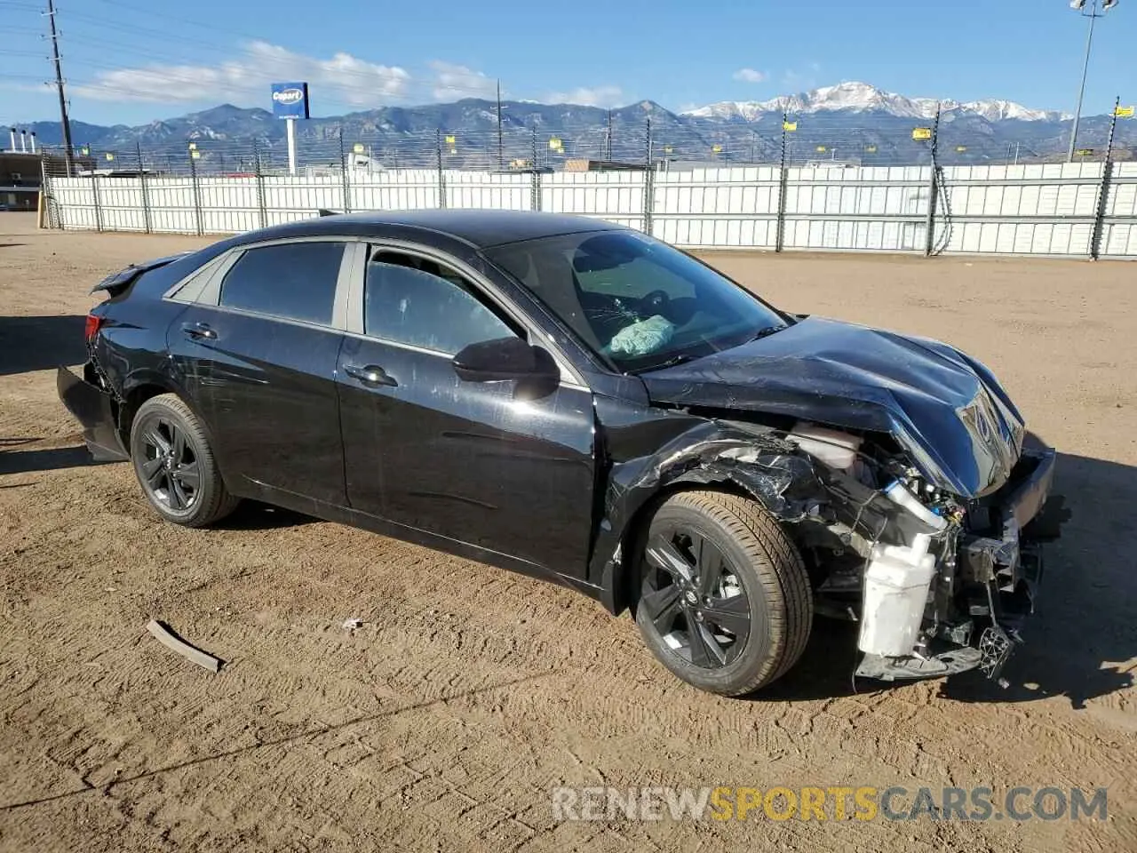 4 Photograph of a damaged car KMHLM4AJ7PU039117 HYUNDAI ELANTRA 2023