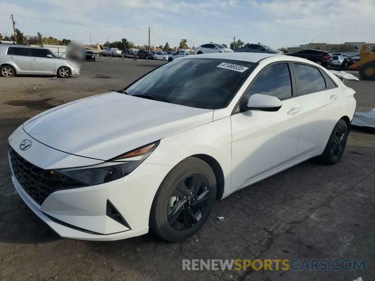 1 Фотография поврежденного автомобиля KMHLM4AJ7PU039313 HYUNDAI ELANTRA 2023