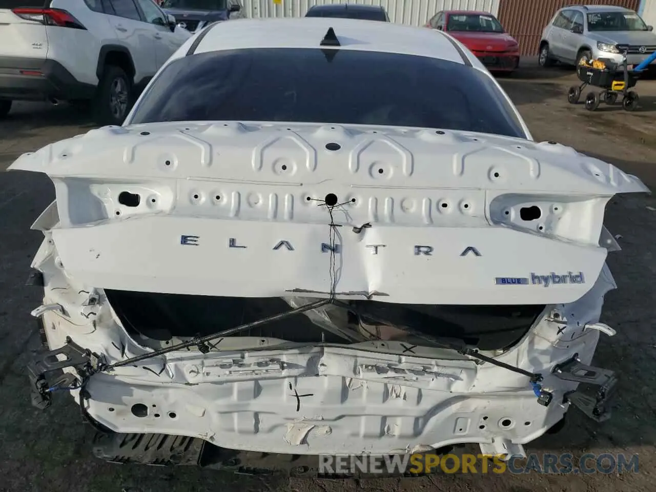6 Фотография поврежденного автомобиля KMHLM4AJ7PU039313 HYUNDAI ELANTRA 2023