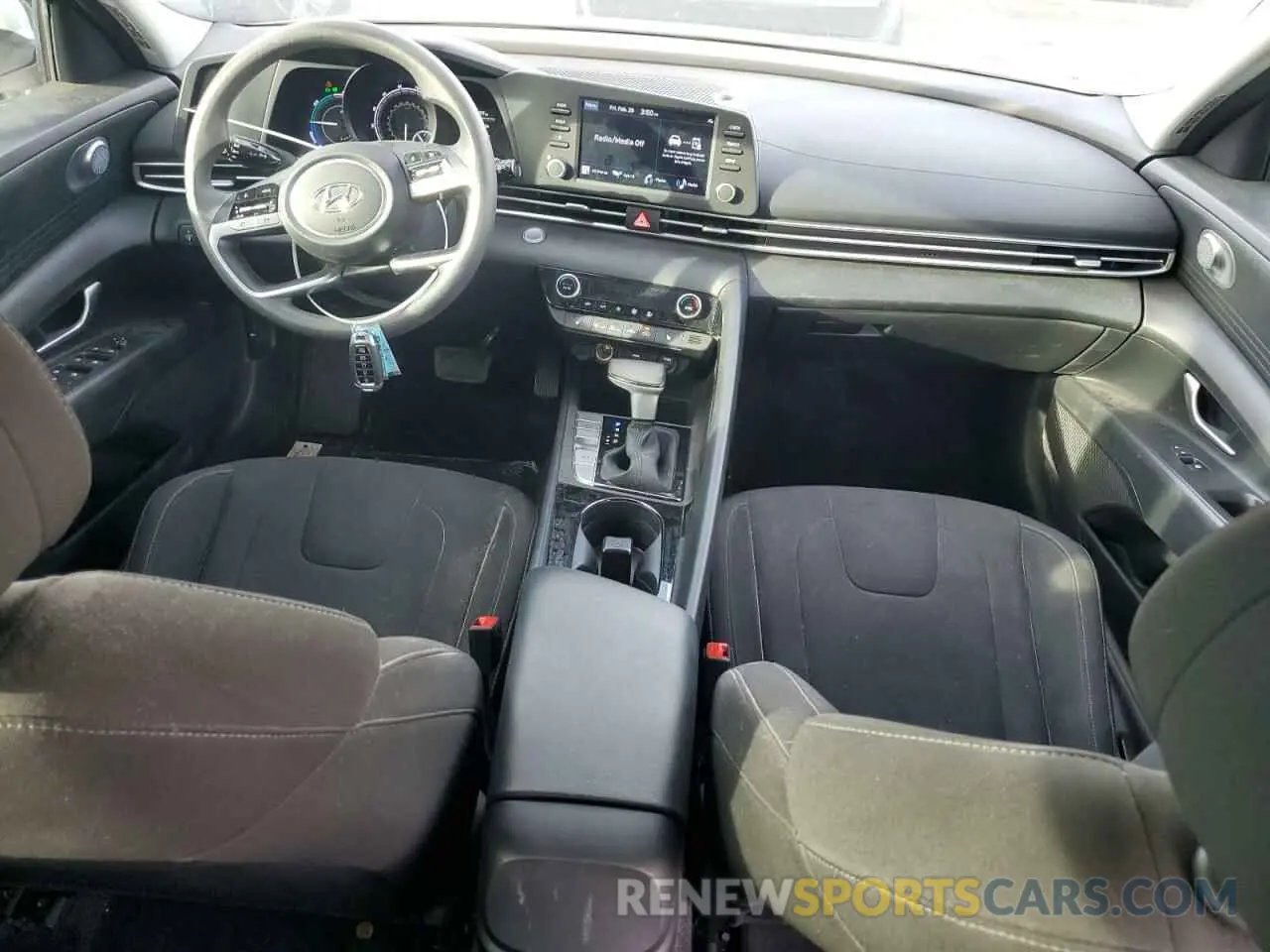 8 Фотография поврежденного автомобиля KMHLM4AJ7PU039313 HYUNDAI ELANTRA 2023
