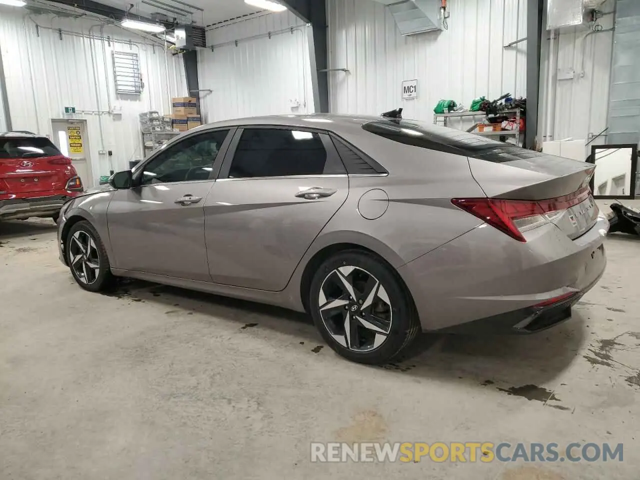 2 Photograph of a damaged car KMHLN4AJ0PU073901 HYUNDAI ELANTRA 2023