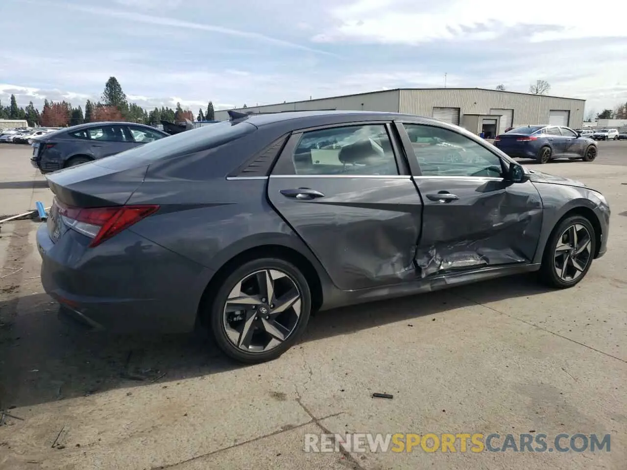 3 Фотография поврежденного автомобиля KMHLN4AJ0PU091086 HYUNDAI ELANTRA 2023