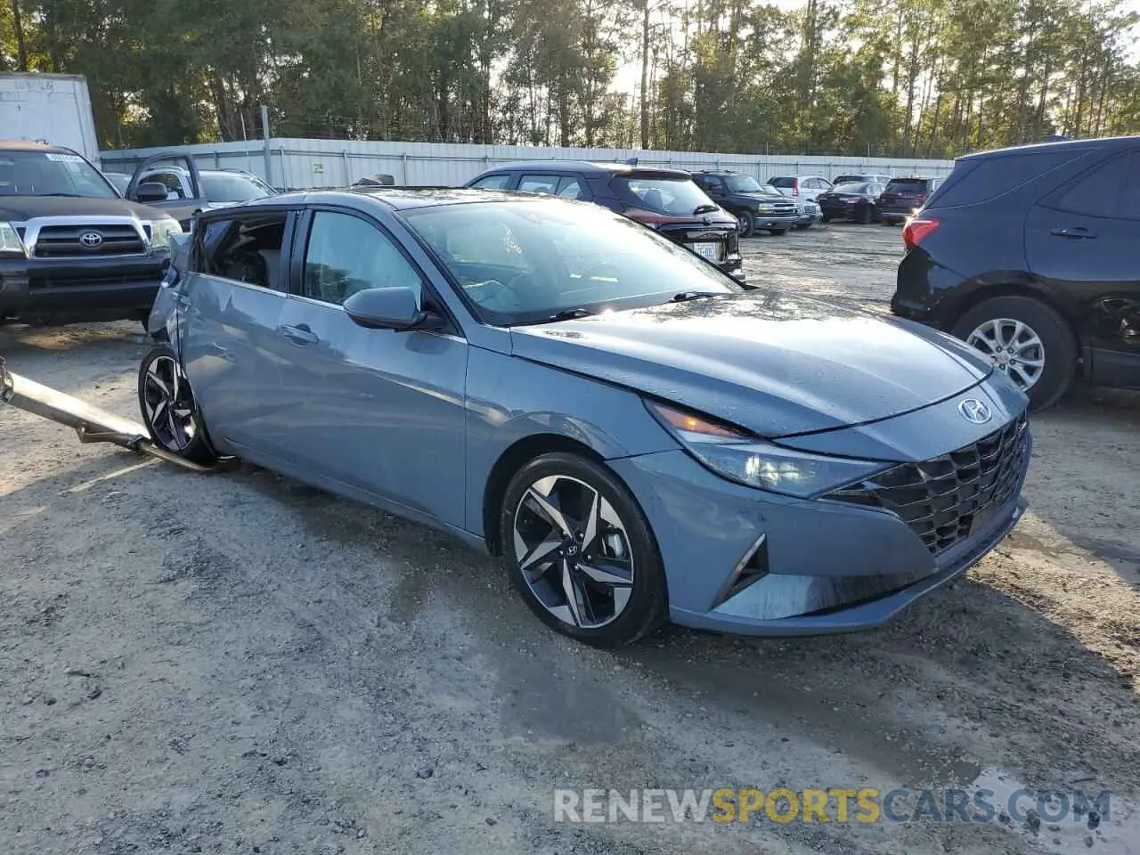 4 Photograph of a damaged car KMHLN4AJ1PU046853 HYUNDAI ELANTRA 2023