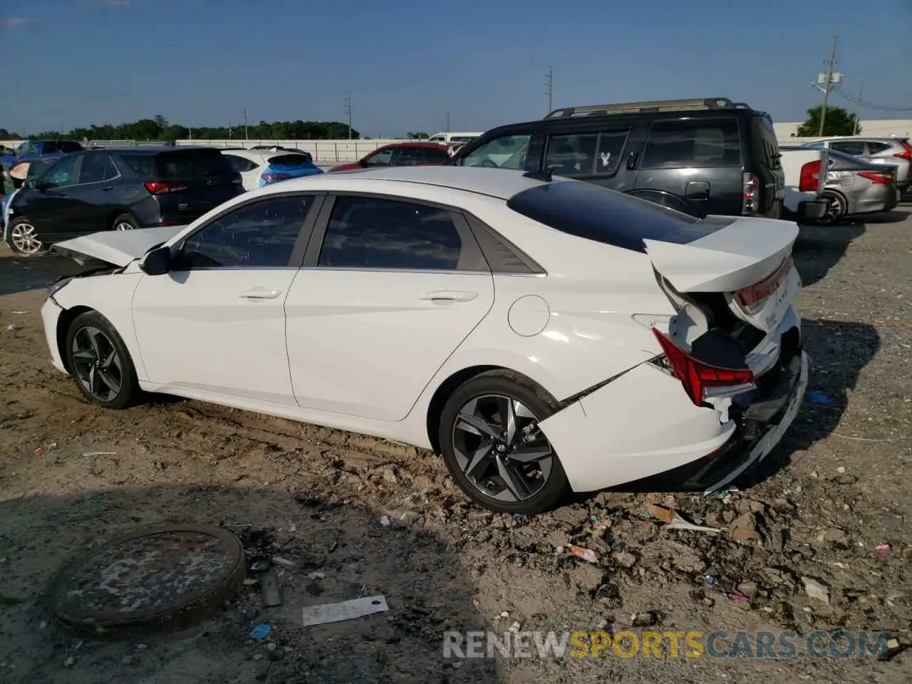 2 Photograph of a damaged car KMHLN4AJ2PU080509 HYUNDAI ELANTRA 2023