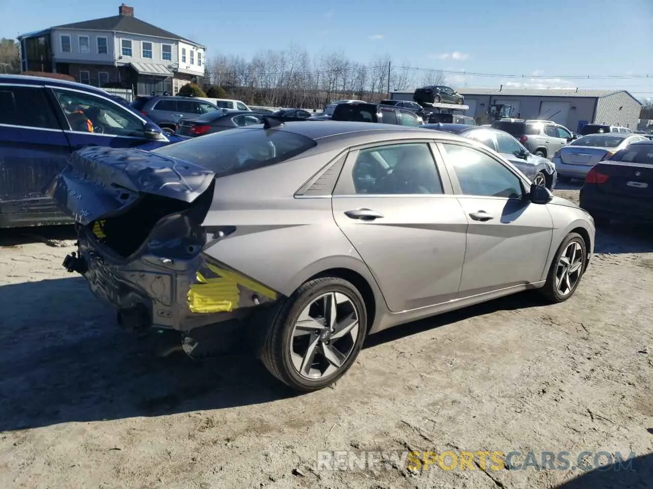 3 Фотография поврежденного автомобиля KMHLN4AJ4PU057183 HYUNDAI ELANTRA 2023