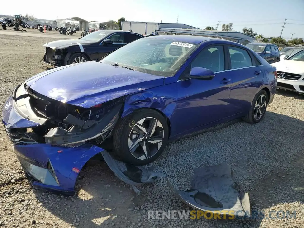 1 Photograph of a damaged car KMHLN4AJ4PU092595 HYUNDAI ELANTRA 2023