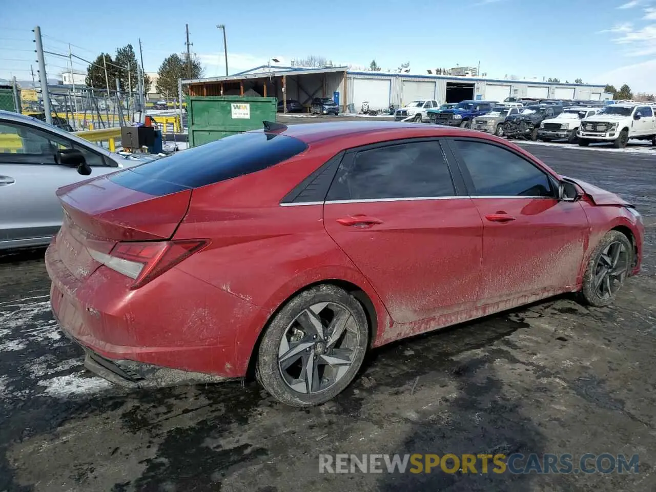 3 Фотография поврежденного автомобиля KMHLN4AJ5PU057533 HYUNDAI ELANTRA 2023