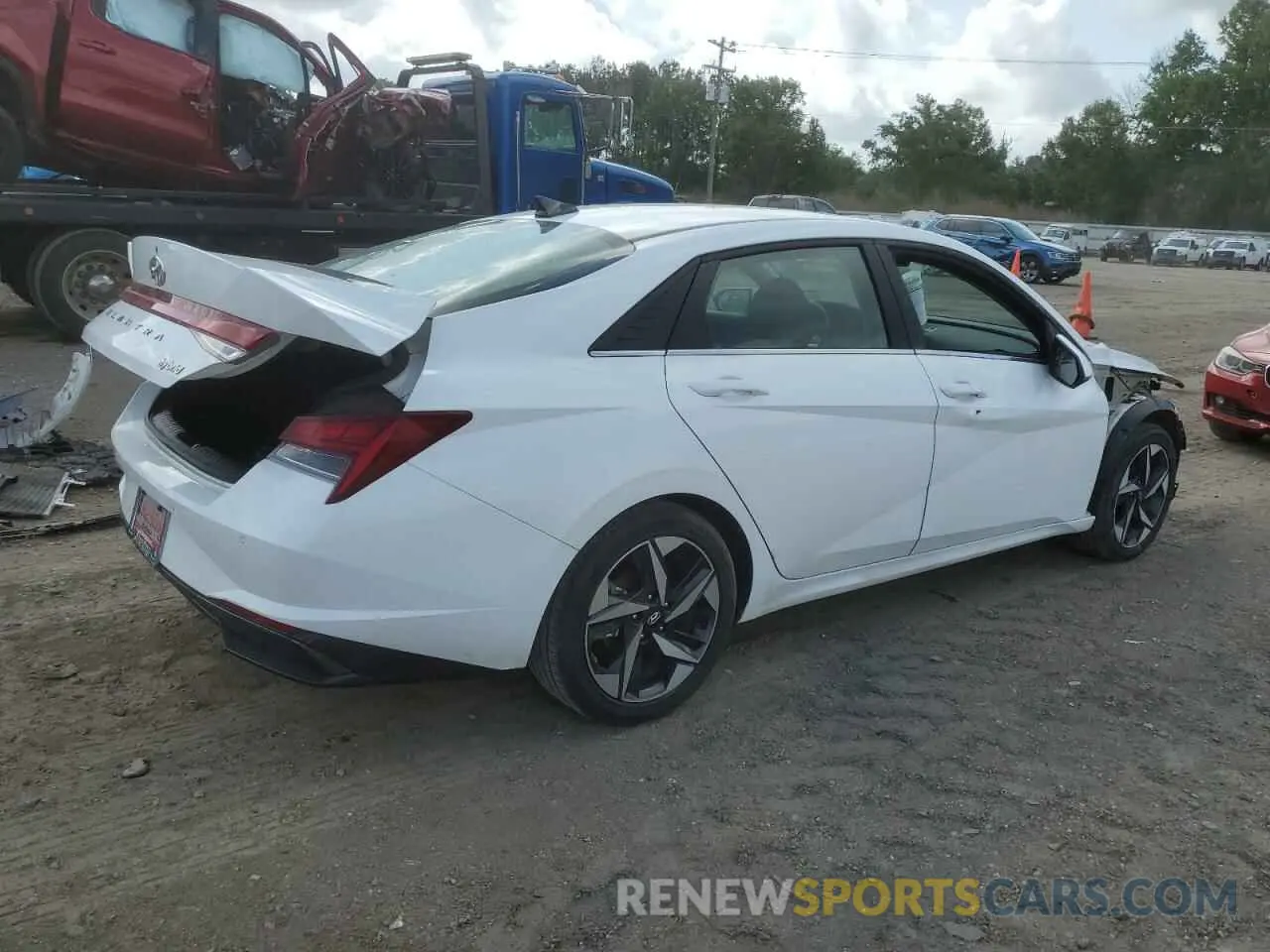 3 Фотография поврежденного автомобиля KMHLN4AJ5PU085722 HYUNDAI ELANTRA 2023