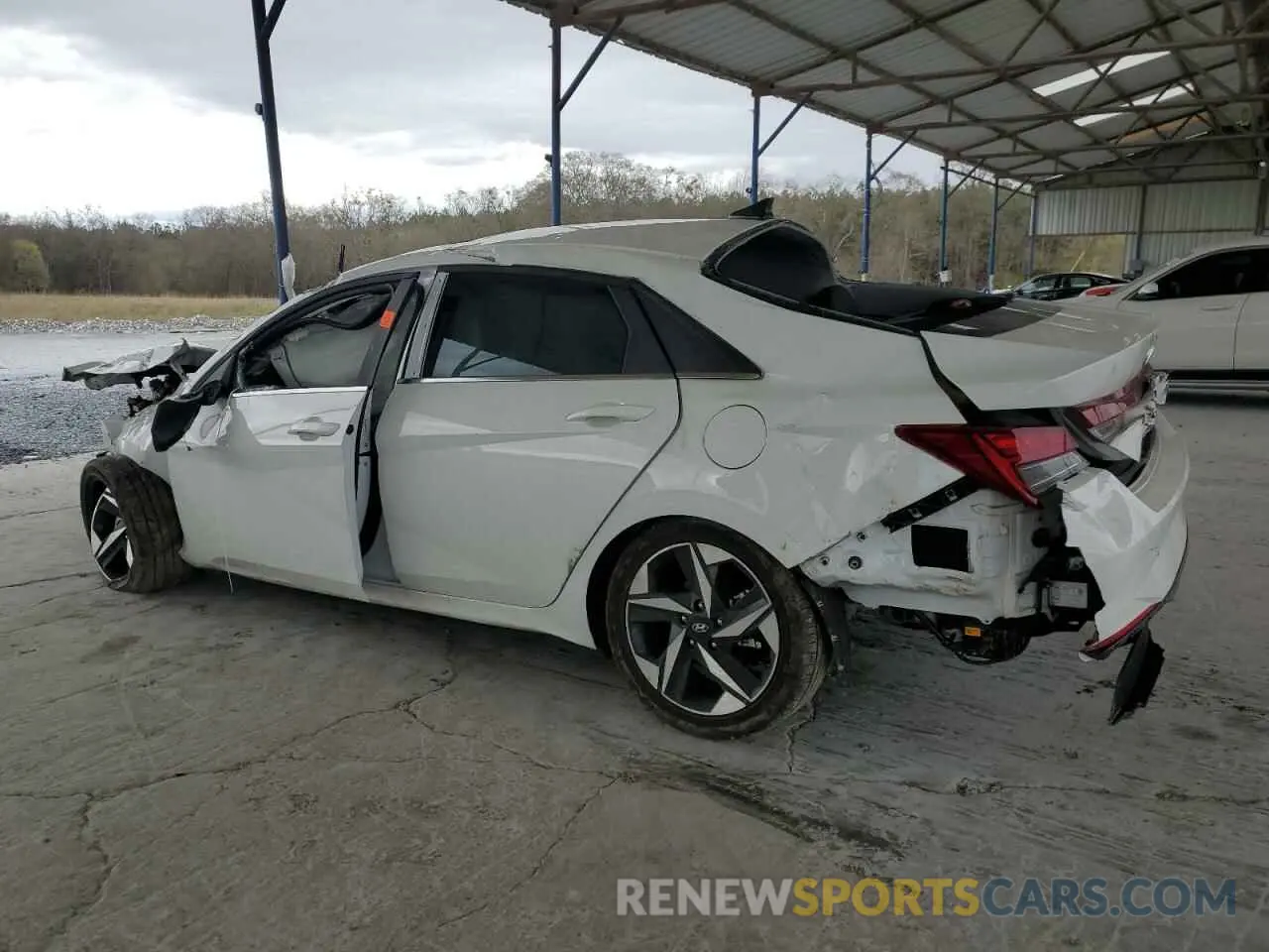 2 Photograph of a damaged car KMHLN4AJ6PU069870 HYUNDAI ELANTRA 2023