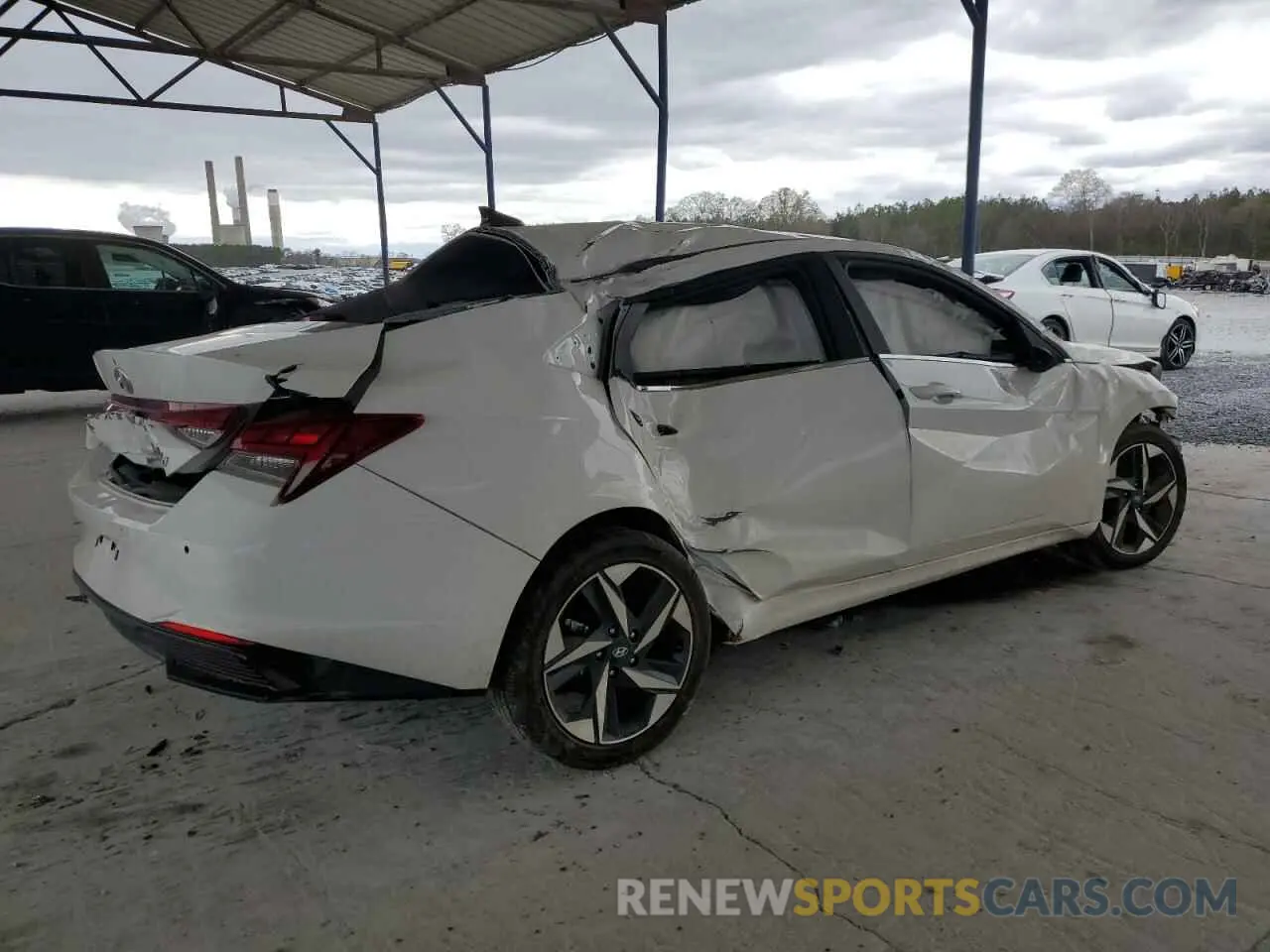 3 Photograph of a damaged car KMHLN4AJ6PU069870 HYUNDAI ELANTRA 2023