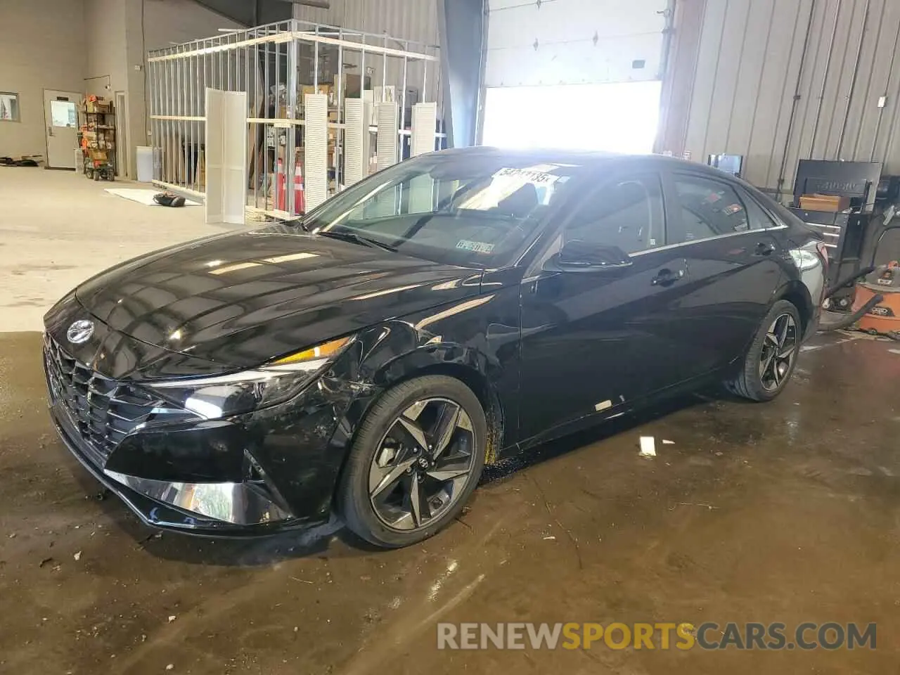 1 Photograph of a damaged car KMHLN4AJ7PU046050 HYUNDAI ELANTRA 2023