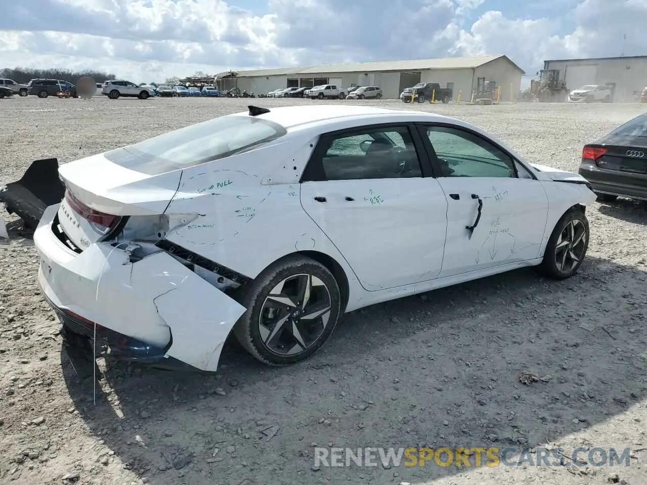 3 Фотография поврежденного автомобиля KMHLN4AJ7PU070381 HYUNDAI ELANTRA 2023