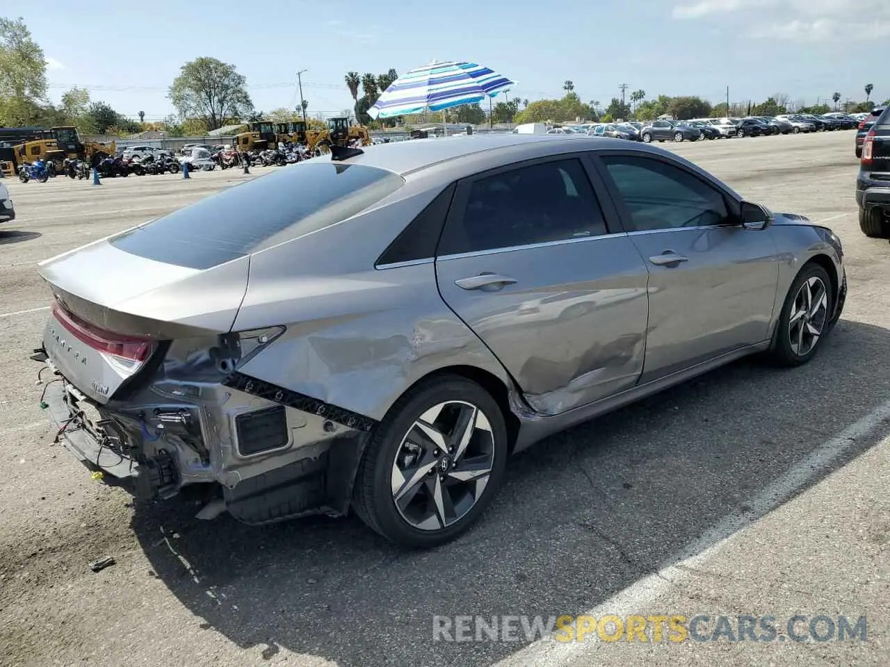 3 Фотография поврежденного автомобиля KMHLN4AJ7PU080859 HYUNDAI ELANTRA 2023