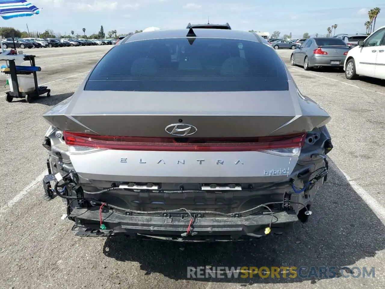 6 Фотография поврежденного автомобиля KMHLN4AJ7PU080859 HYUNDAI ELANTRA 2023