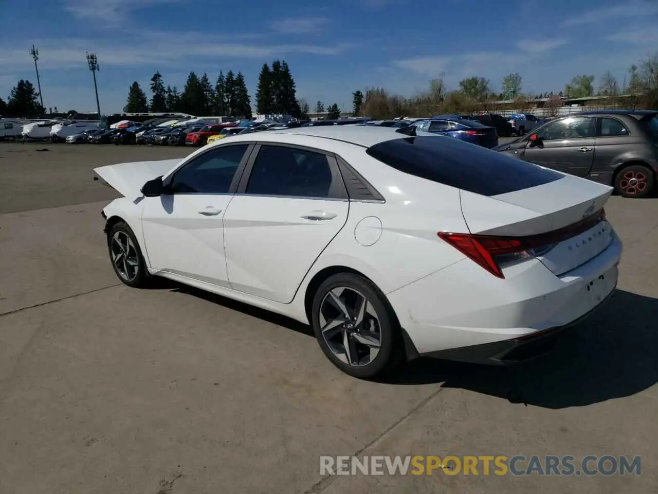 2 Photograph of a damaged car KMHLN4AJ8PU047482 HYUNDAI ELANTRA 2023