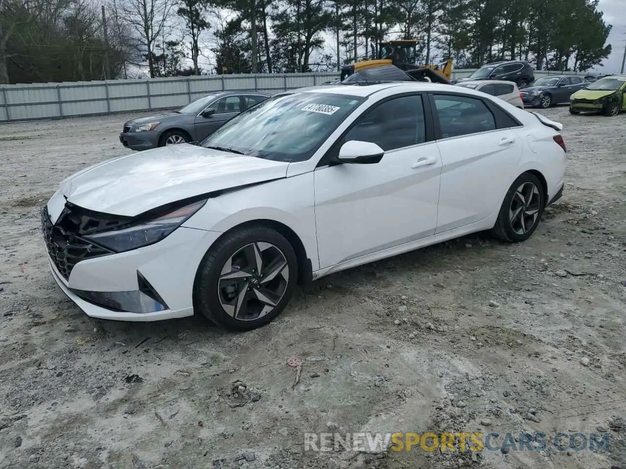 1 Photograph of a damaged car KMHLN4AJ8PU074181 HYUNDAI ELANTRA 2023
