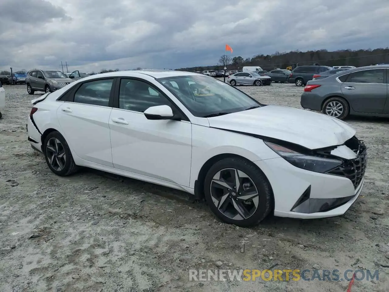 4 Photograph of a damaged car KMHLN4AJ8PU074181 HYUNDAI ELANTRA 2023