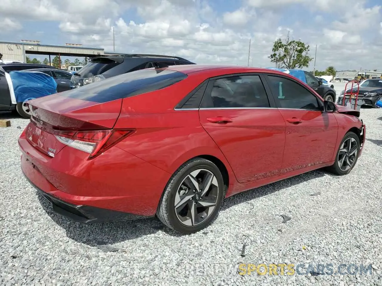 3 Фотография поврежденного автомобиля KMHLN4AJ9PU042453 HYUNDAI ELANTRA 2023