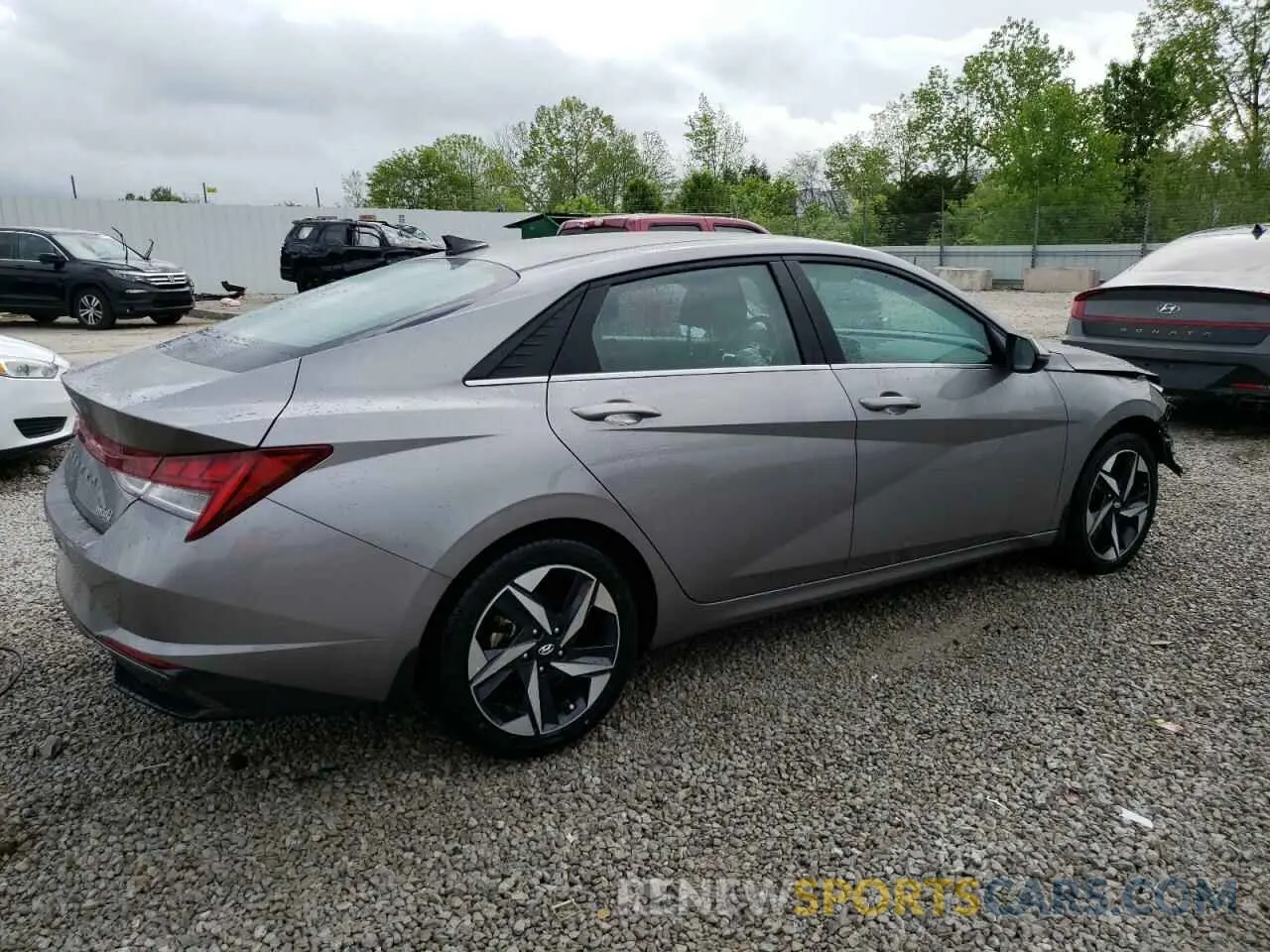 3 Photograph of a damaged car KMHLN4AJ9PU057468 HYUNDAI ELANTRA 2023