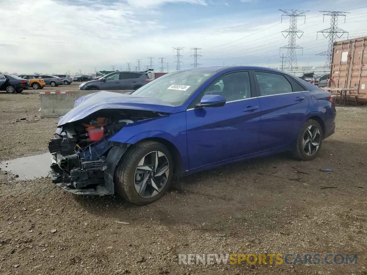 1 Фотография поврежденного автомобиля KMHLN4AJ9PU066087 HYUNDAI ELANTRA 2023