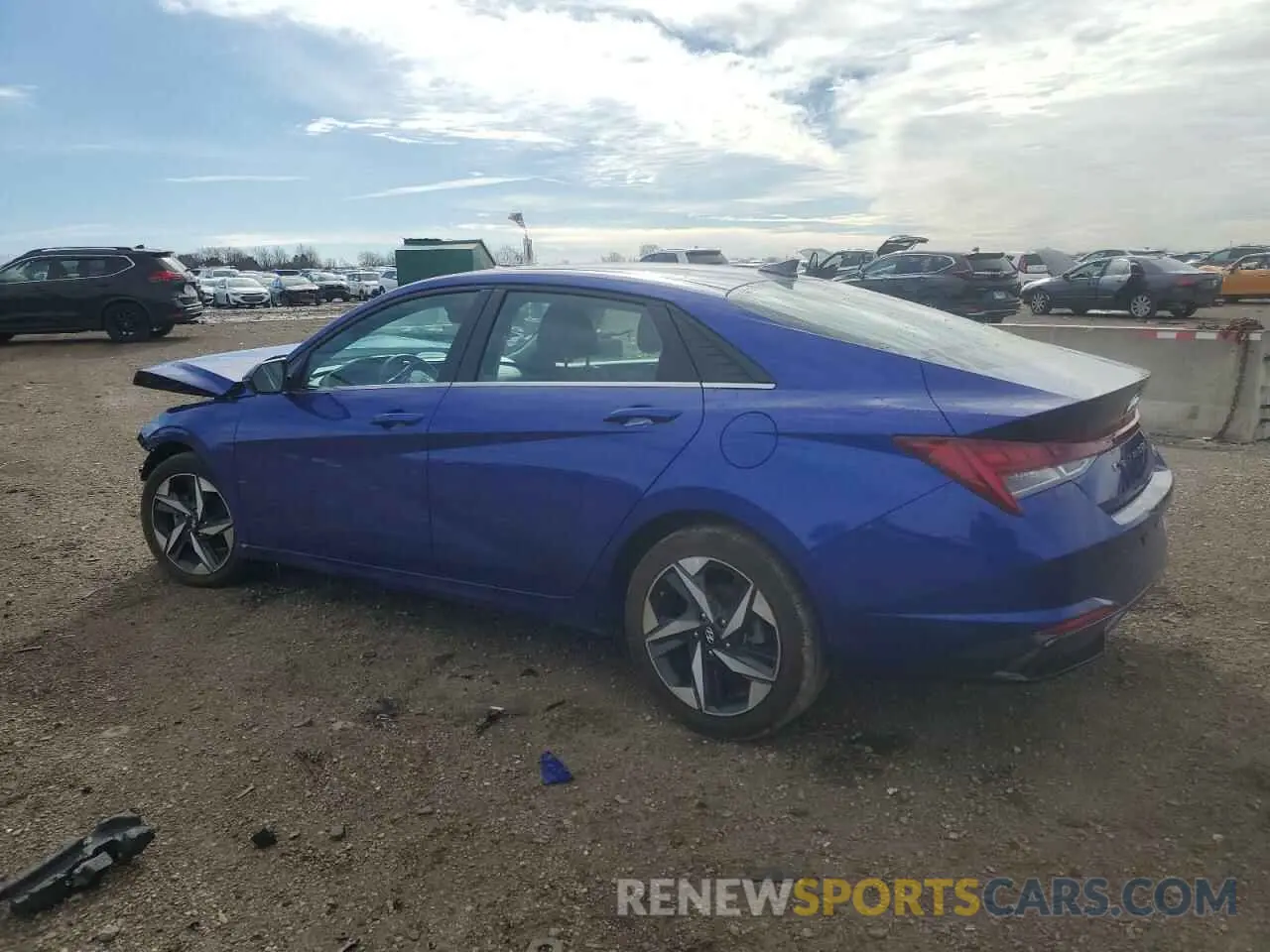 2 Фотография поврежденного автомобиля KMHLN4AJ9PU066087 HYUNDAI ELANTRA 2023