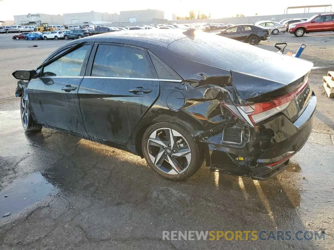 2 Photograph of a damaged car KMHLN4AJXPU035981 HYUNDAI ELANTRA 2023
