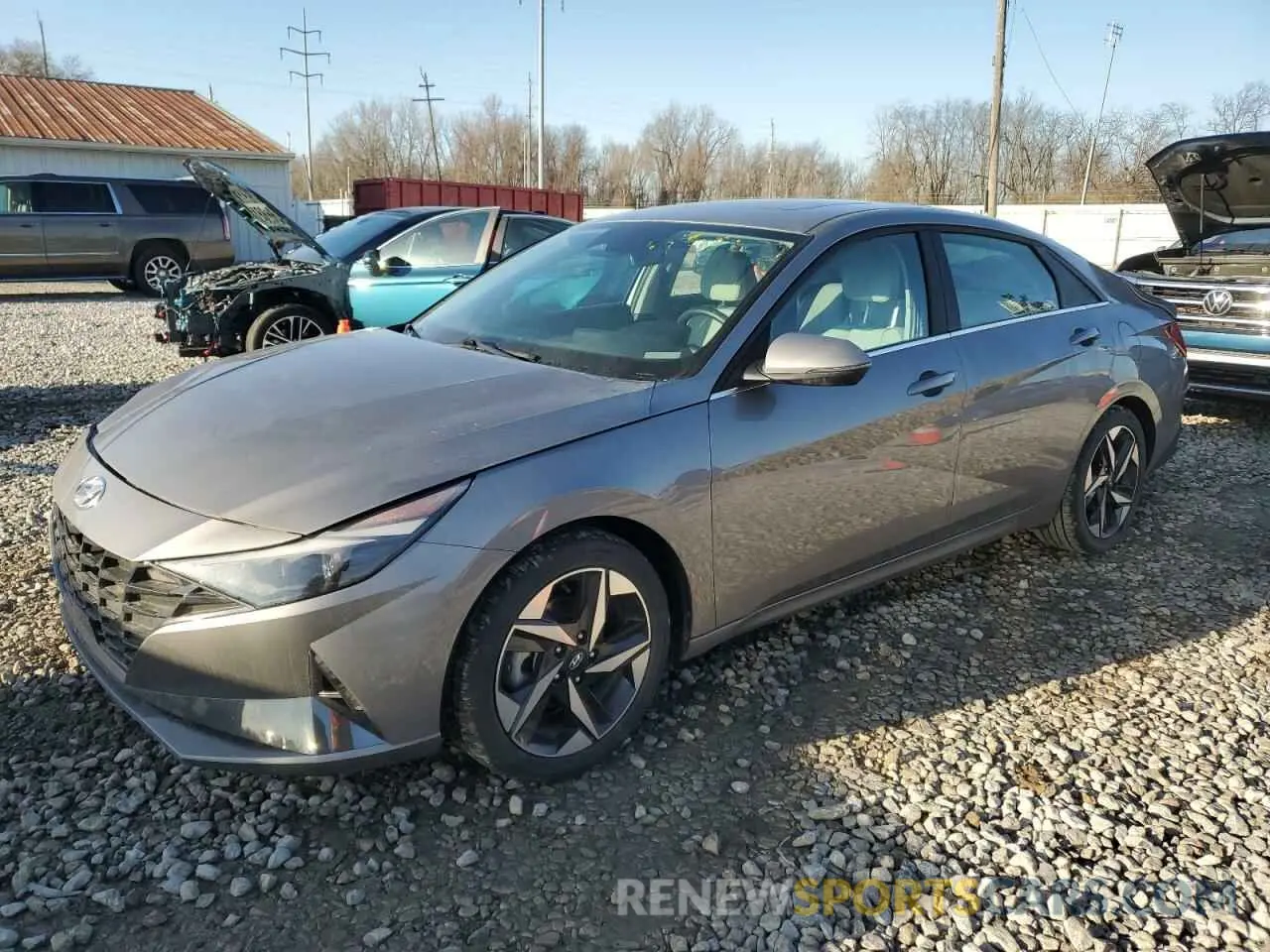 1 Фотография поврежденного автомобиля KMHLN4AJXPU050688 HYUNDAI ELANTRA 2023