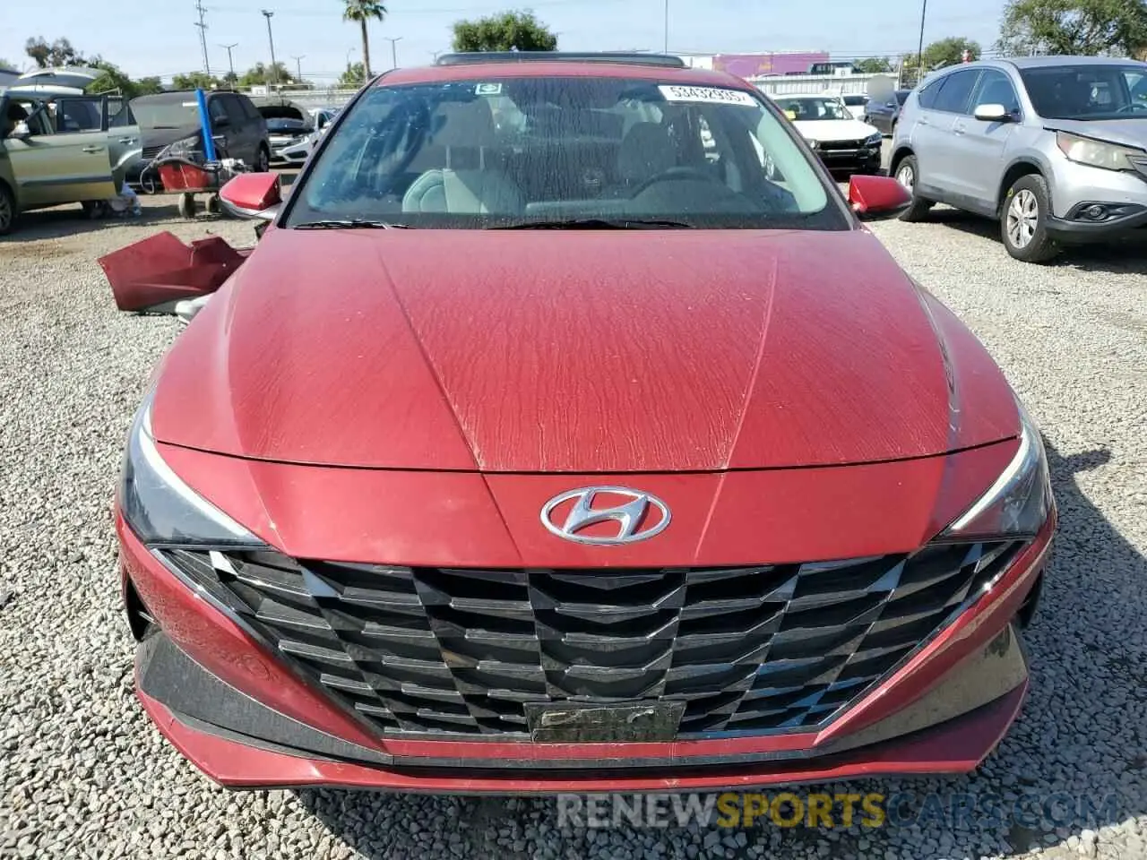 5 Photograph of a damaged car KMHLN4AJXPU058113 HYUNDAI ELANTRA 2023