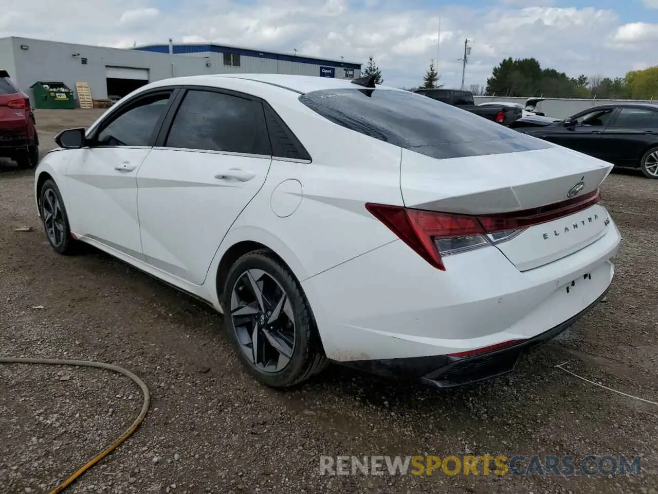 2 Photograph of a damaged car KMHLN4AJXPU074473 HYUNDAI ELANTRA 2023