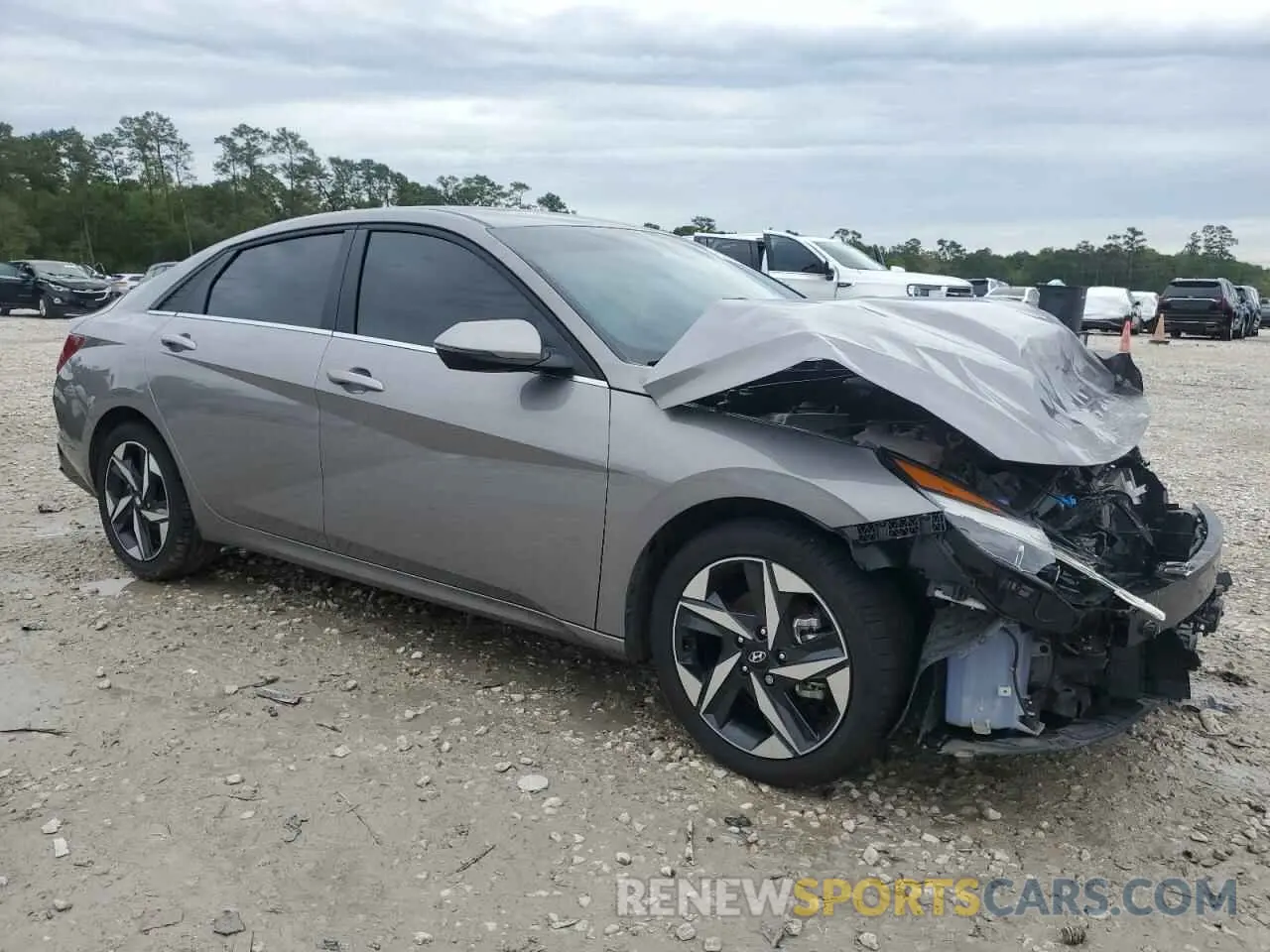 4 Фотография поврежденного автомобиля KMHLN4AJXPU092018 HYUNDAI ELANTRA 2023