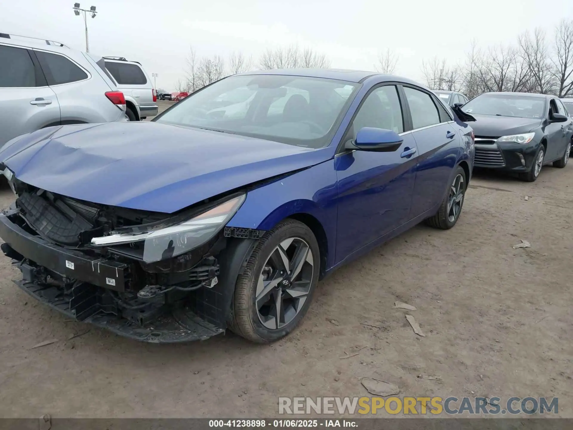 2 Photograph of a damaged car KMHLP4AG0PU374652 HYUNDAI ELANTRA 2023