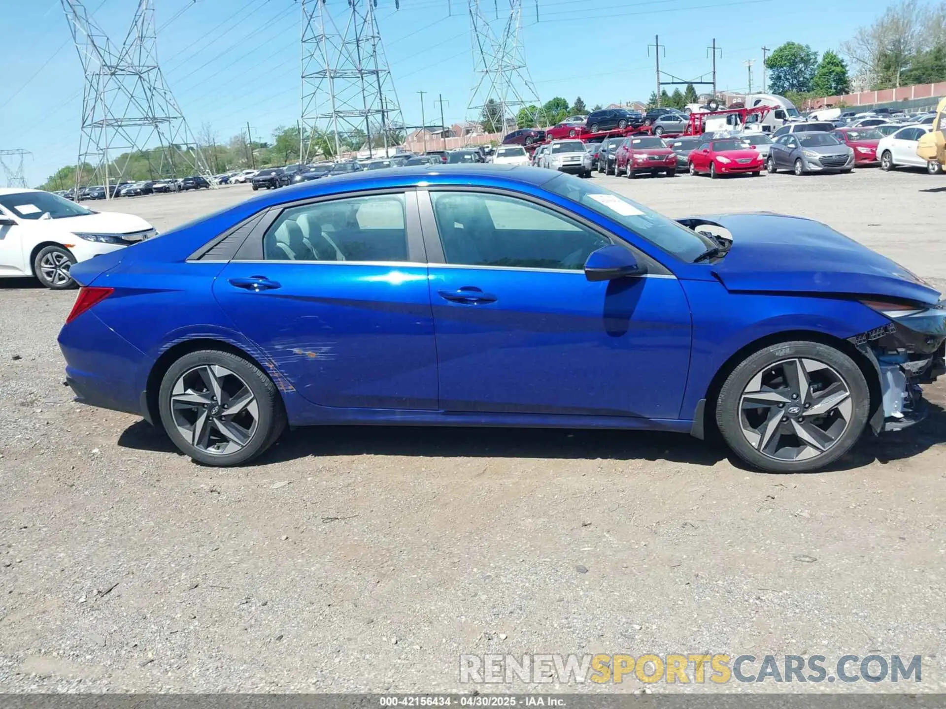 14 Photograph of a damaged car KMHLP4AG0PU459653 HYUNDAI ELANTRA 2023