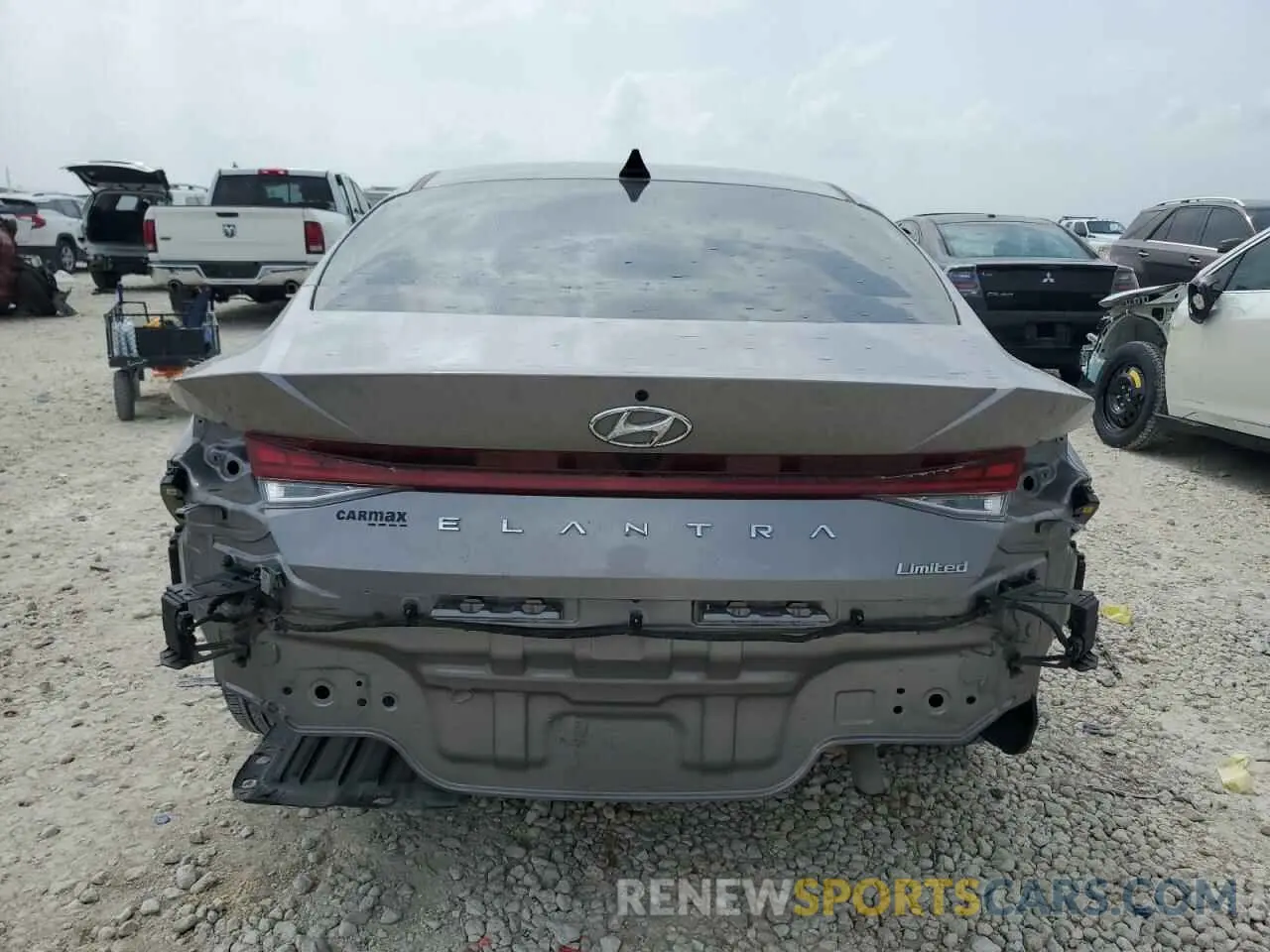 6 Photograph of a damaged car KMHLP4AG0PU532360 HYUNDAI ELANTRA 2023